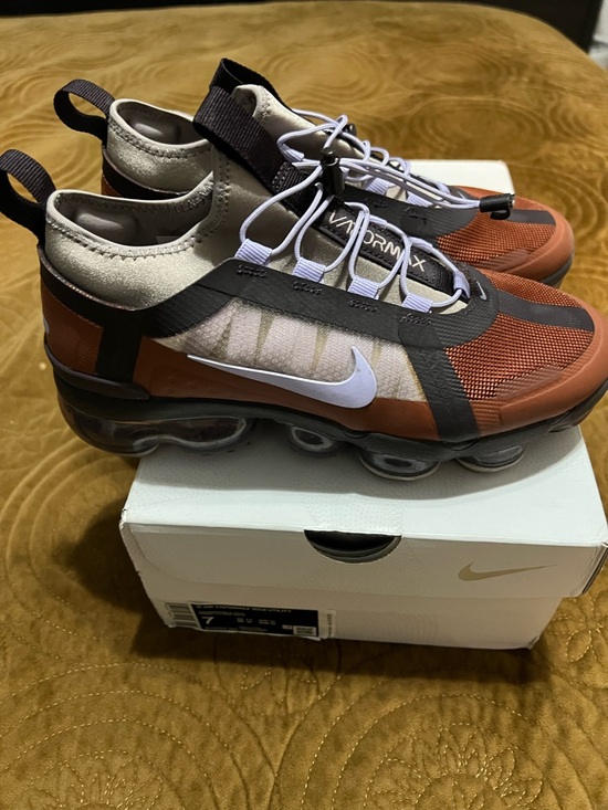 Nike Shoes - Women’s VaporMax Utility Slip-On Sneakers - Brown/Lilac